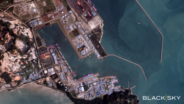 Detect example (port) Kuantan Malaysia 0900 local