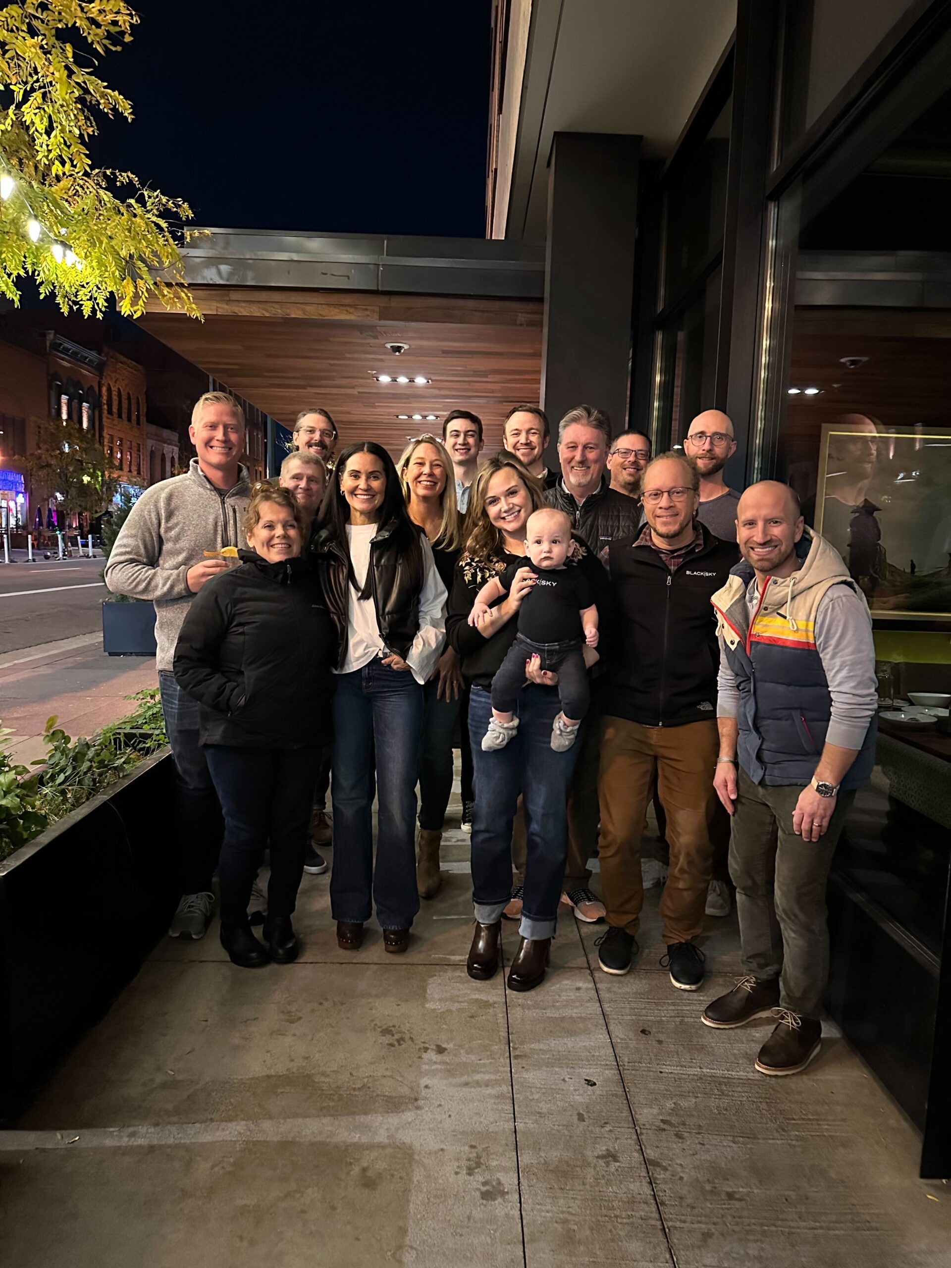 BlackSky Colorado team dinner