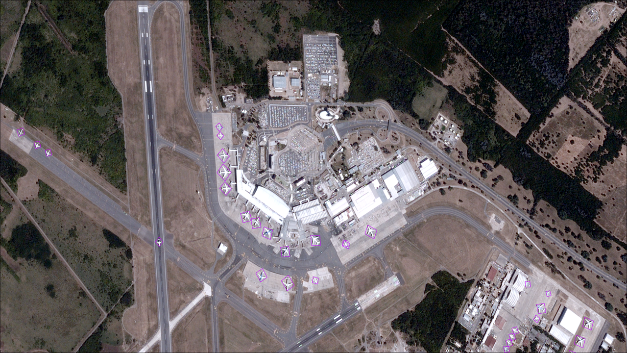 Ezeiza Intl. Airport, Buenos Aires with Detect