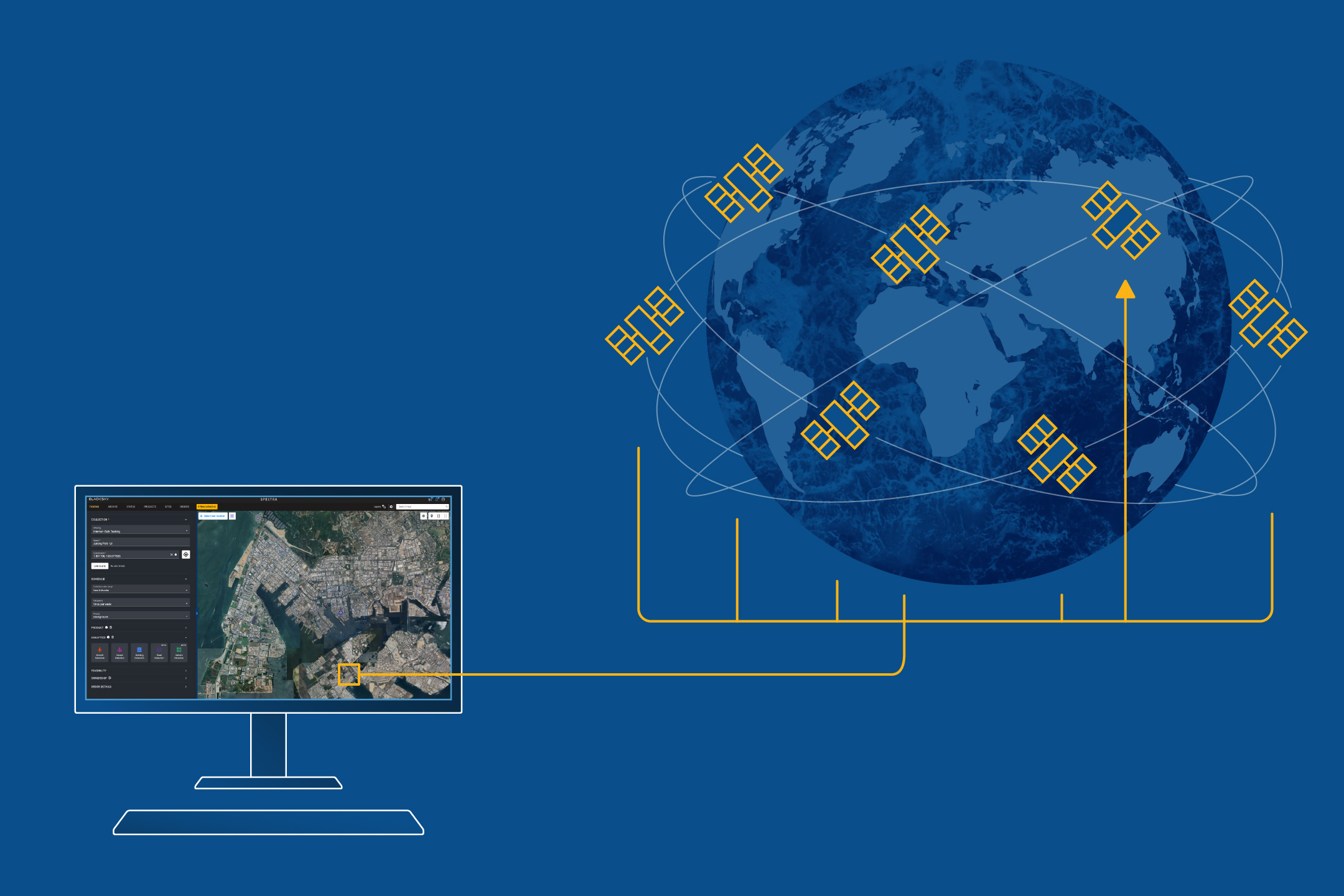 Illustration of BlackSky Technology