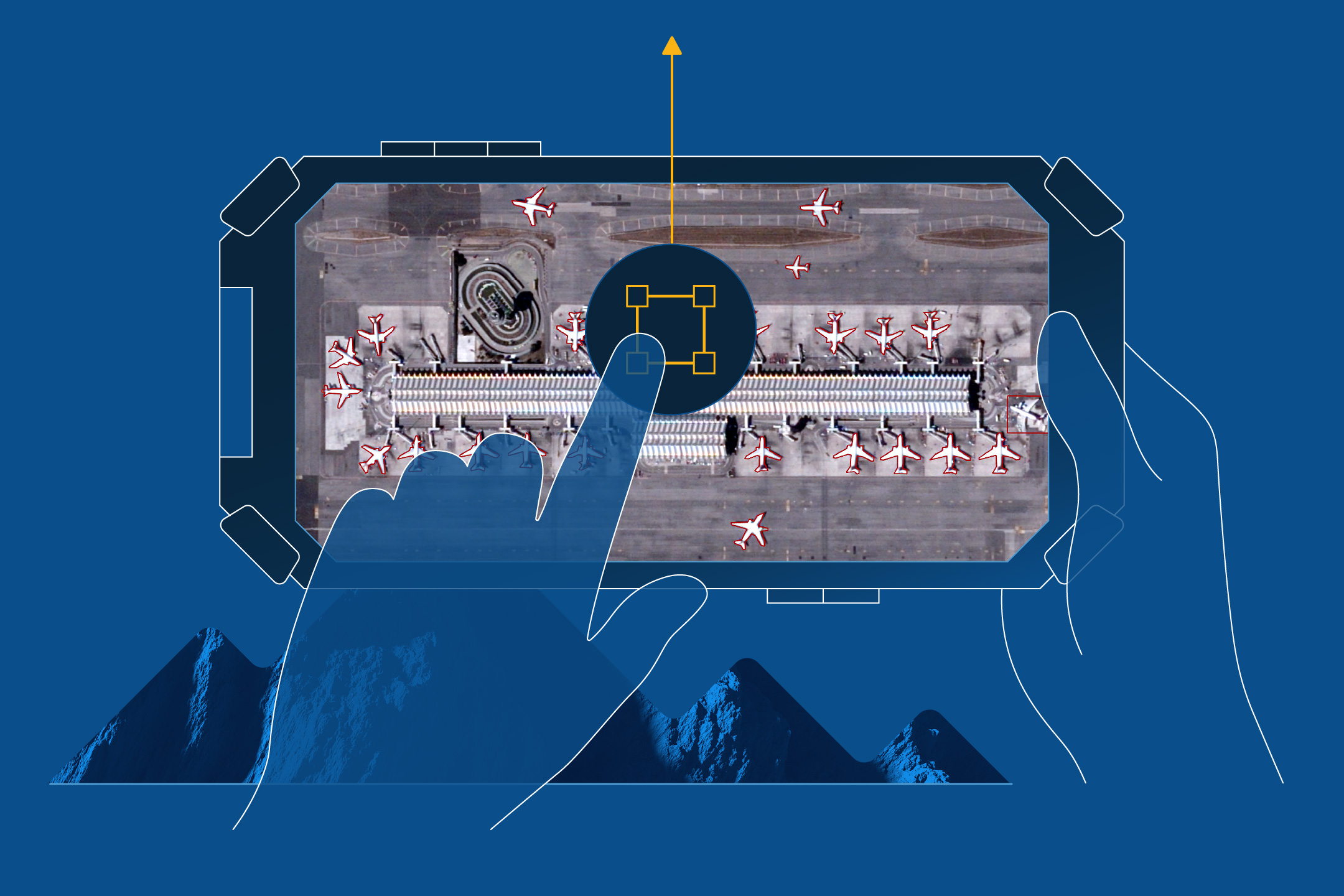 Illustration of BlackSky Technology
