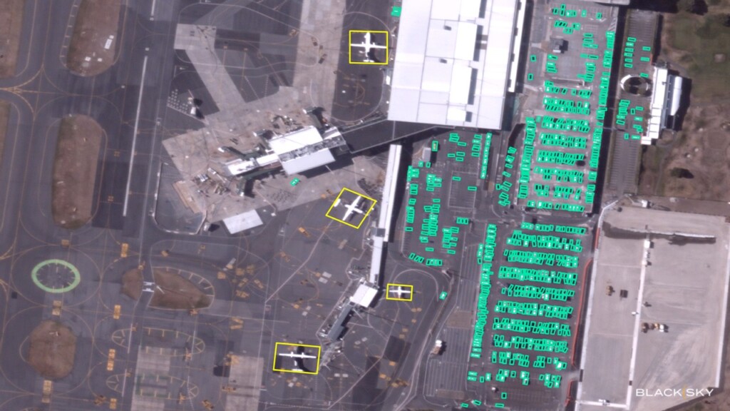 First insight example from BlackSky Gen-3