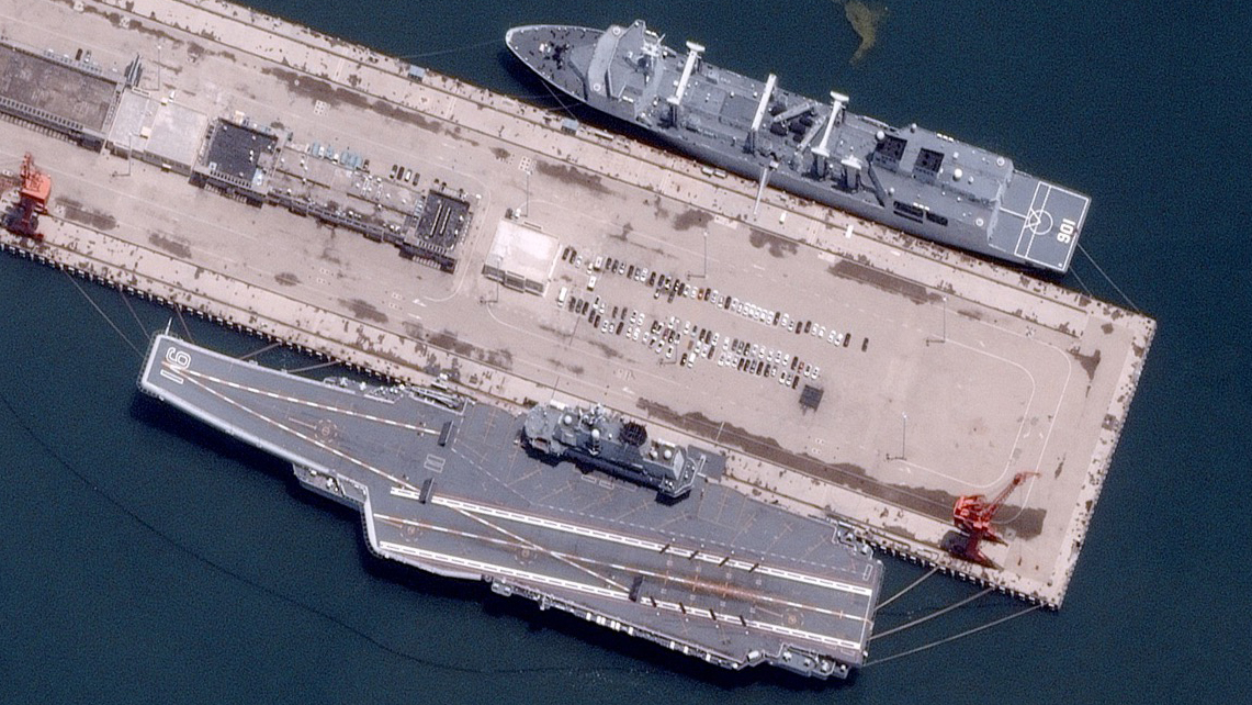 Chinese aircraft carrier, BlackSky Gen-3 image