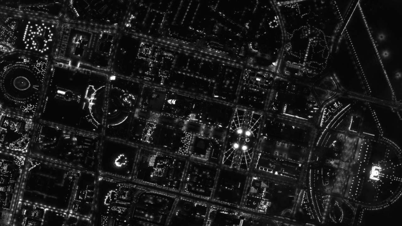 BlackSky Gen-3 nighttime image